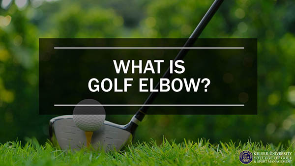 What Is Golf Elbow