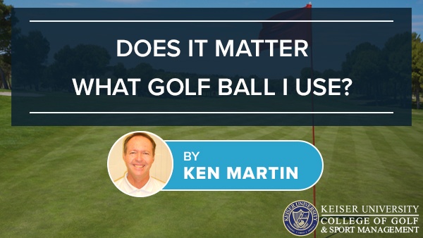 Does it Matter What Golf Ball I Use?