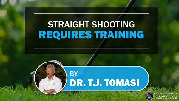 Straight Shooting Requires Training