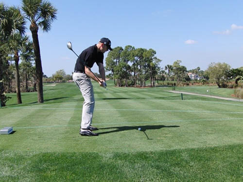 Golf Swing Stance Example 1 – Keiser Golf