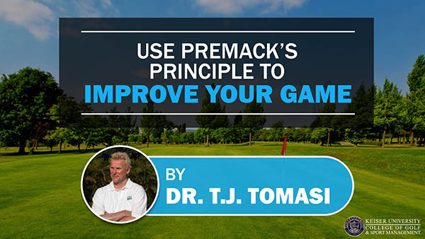 Use Premacks Principle to Improve Your Game