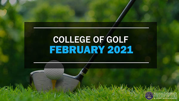 College of Golf February 2021