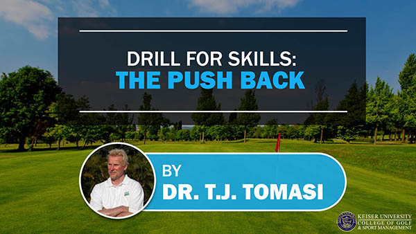 Drill for Skills The Push Back