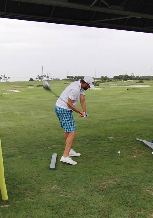 Complete Golf Swing Requires Selective Then Global Tension