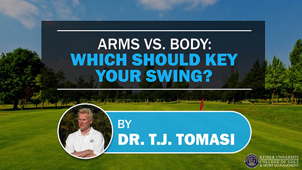 Arms Vs Body Which Should Key Your Swing