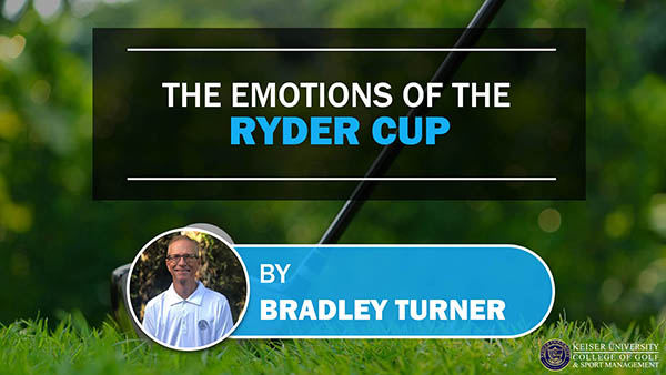 the emotions of the ryder cup