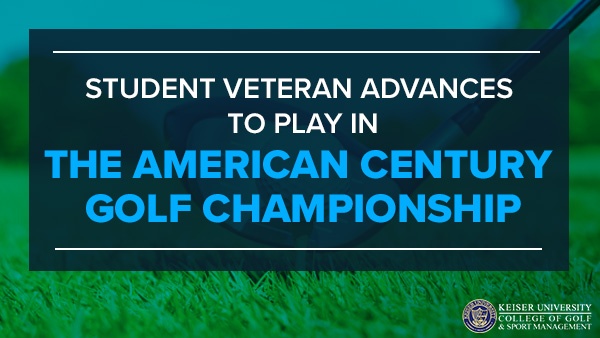 Student Veteran Advances to Play in the American Century Golf Championship