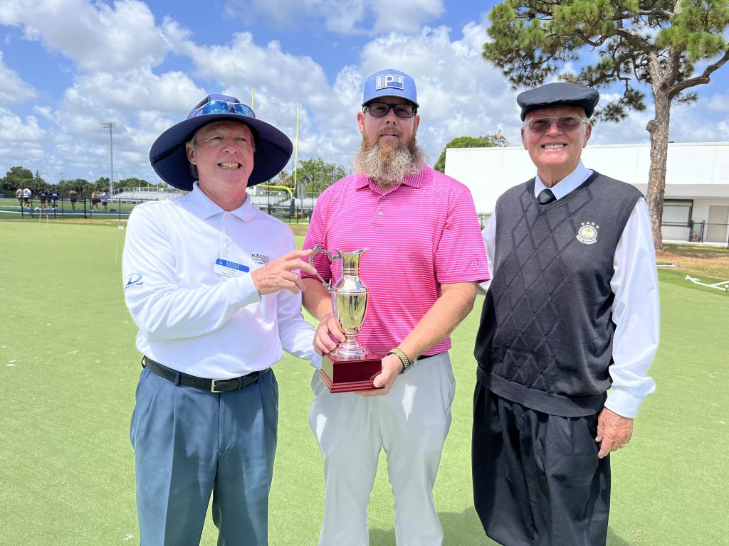 Professor Ken Martin, Hickory Historic Hickory Open Putting Championship, Phil Sanders, and Dr. Eric Wilson