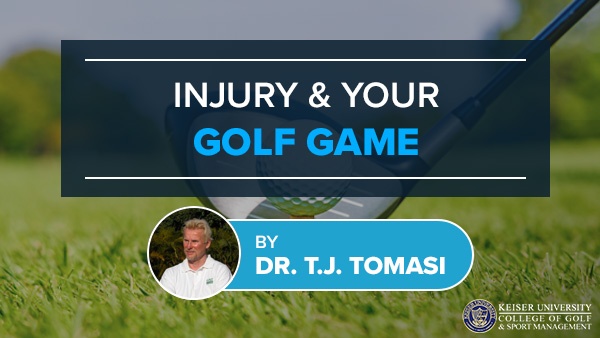 injury and your golf game