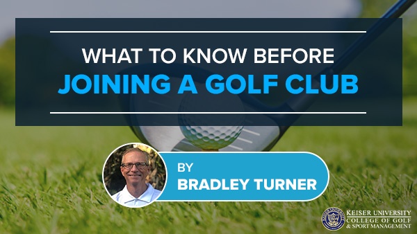 what to know before joining a golf club