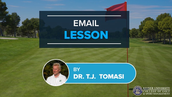 Email Lesson | Keiser University College of Golf