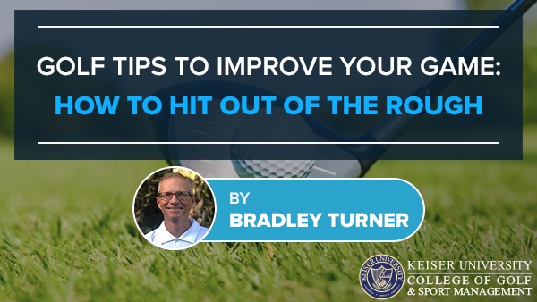 How to Hit Out of the Rough - Keiser Golf Infographic