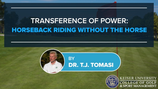 Transference of Power: Horseback Riding Without the Horse: Key Swing Positions