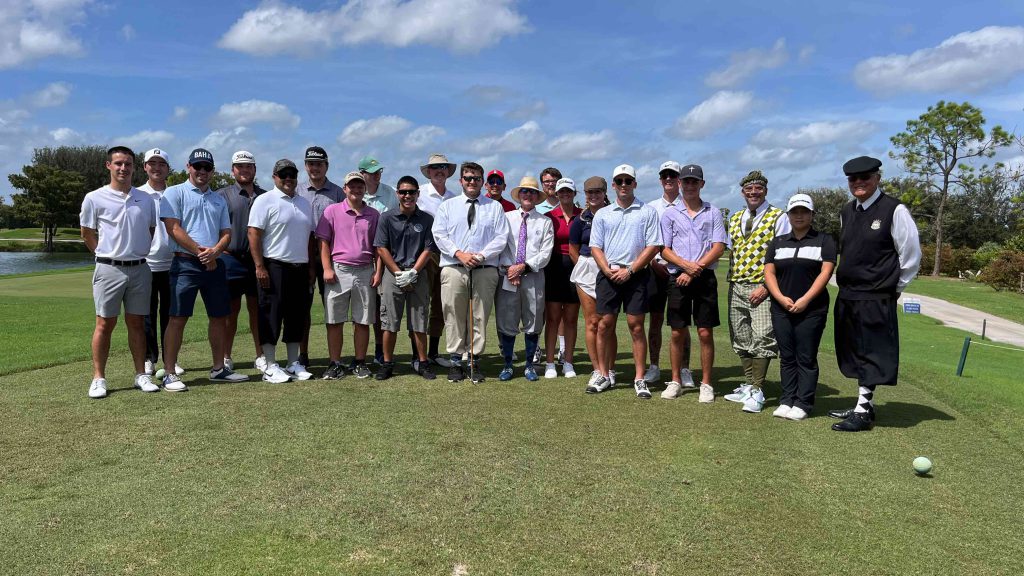 Keiser University College of Golf Students Enjoy Hickory Golf