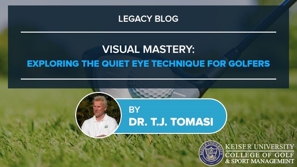 Quiet Eye Technique - Keiser Golf Infographic