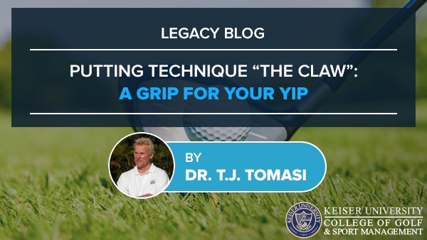 The Claw Grip For Your Yip - Keiser Golf Infographic