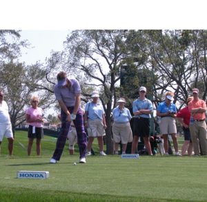 Golfer Demonstrating Turning the Knob - Keiser Golf