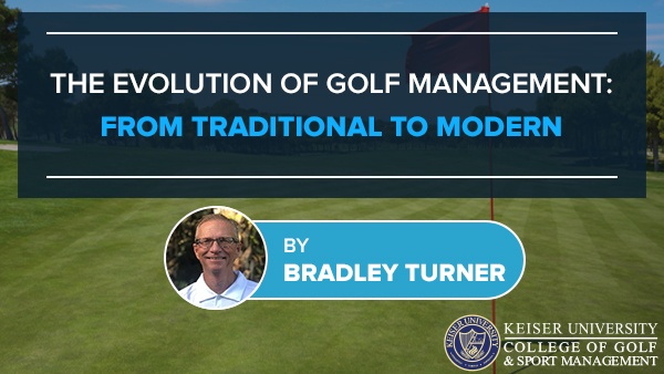 The Evolution of Golf Management - Keiser Golf Infographic